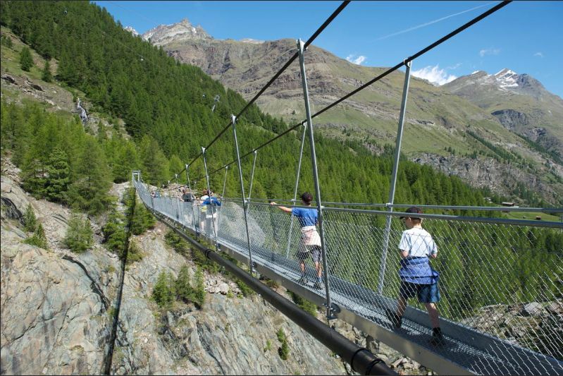 Hangebruckenweg Furi Zermatt