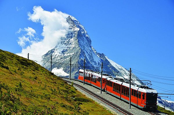 Reaching Zermatt by train